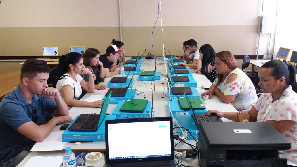 Foi realizado, no dia 28 de março, os Exames Eja On-Line 2019