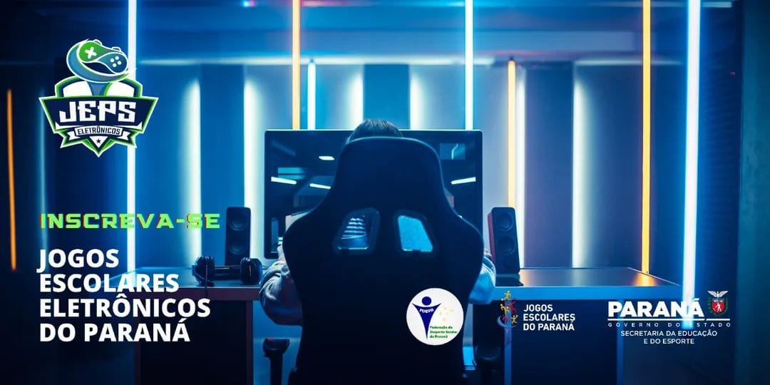 Estão abertas as inscrições dos Jogos Escolares do Paraná Eletrônicos, entre os dias 16 a 30 de agosto. A competição, que está na sua segunda edição, acontecerá nos meses de setembro e outubro.
