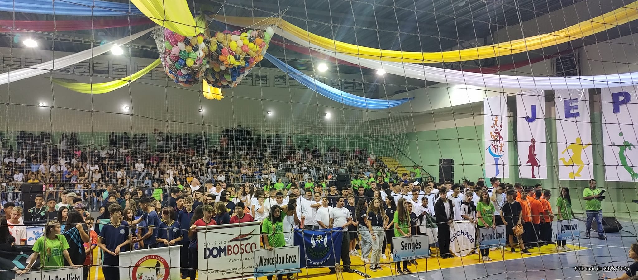 Solenidade de Abertura oficial da Fase Regional dos 69º Jogos Escolares do Paraná