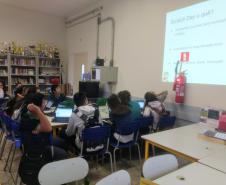 Foram realizados durante todo o mês de maio no NRE de Wenceslau Braz, diversos eventos de Scratch Day pela CRTE de Wenceslau Braz. Os assessores pedagógicos em tecnologias educacionais, Kheronn e Lismeire ministraram oficinas para professores e alunos envolvendo programação no Scratch. 