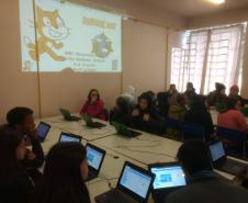 Foram realizados durante todo o mês de maio no NRE de Wenceslau Braz, diversos eventos de Scratch Day pela CRTE de Wenceslau Braz. Os assessores pedagógicos em tecnologias educacionais, Kheronn e Lismeire ministraram oficinas para professores e alunos envolvendo programação no Scratch. 