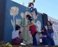 Com o intuito de levar aos educandos um conhecimento mais amplo sobre a Arte Urbana, a professora Márcia Tezza Souza do Colégio Estadual  Carmelina Ferreira Pedroso, município de Arapoti, idealizou o projeto " Pintura Mural e seus Benefícios na Transformação Pessoal e Social", cujo objetivo principal é causar impacto nos espectadores através de desenhos e frases que estimulam a reflexão, bem como levar a sociedade a valorizar a Arte como uma importante ferramenta na compreensão da Valorização