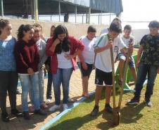 As Instituições de Ensino Estaduais jurisdicionadas ao NRE de Wenceslau Braz aderem ao Programa Paraná Mais Verde, ação promovida pela Secretaria de Estado do Desenvolvimento Sustentável e do Turismo em parceria com as demais pastas do Estado. 