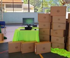 Na manhã do dia 01 de dezembro de 2021 nas dependências do Colégio Estadual Miguel Nassif Maluf, no município de Wenceslau Braz foi realizado um evento de entrega simbólica de computadores do Programa INFRATECH para nove escolas estaduais jurisdicionadas ao Núcleo Regional de Educação de Wenceslau Braz que receberam 20 desktops da marca DELL para  laboratórios de informática.