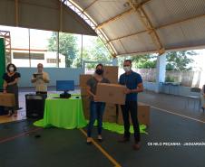 Na manhã do dia 01 de dezembro de 2021 nas dependências do Colégio Estadual Miguel Nassif Maluf, no município de Wenceslau Braz foi realizado um evento de entrega simbólica de computadores do Programa INFRATECH para nove escolas estaduais jurisdicionadas ao Núcleo Regional de Educação de Wenceslau Braz que receberam 20 desktops da marca DELL para  laboratórios de informática. 