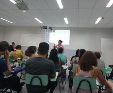 A Formação dos profissionais pedagogos foi realizada com as equipes pedagógicas de todas as 33 escolas jurisdicionadas ao núcleo de  Wenceslau Braz.