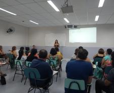 A Formação dos profissionais pedagogos foi realizada com as equipes pedagógicas de todas as 33 escolas jurisdicionadas ao núcleo de  Wenceslau Braz.
