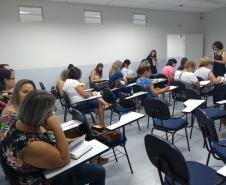 A Formação dos profissionais pedagogos foi realizada com as equipes pedagógicas de todas as 33 escolas jurisdicionadas ao núcleo de  Wenceslau Braz.