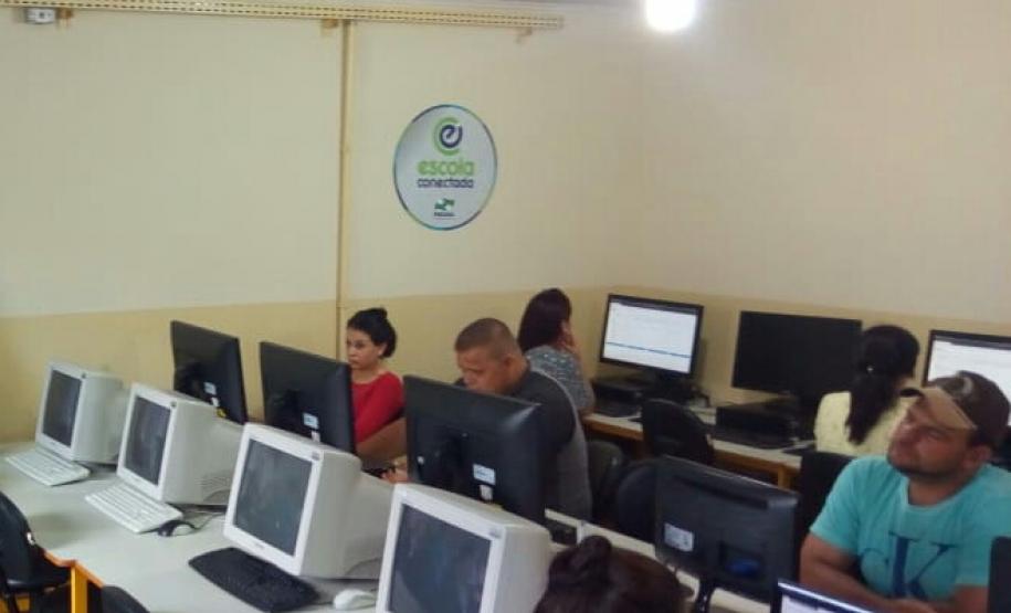 Foi realizado, no dia 28 de março, os Exames  Eja On-Line  2019