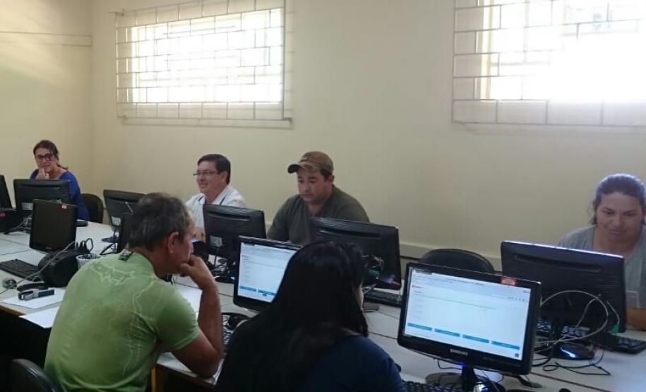 Foi realizado, no dia 28 de março, os Exames  Eja On-Line  2019.