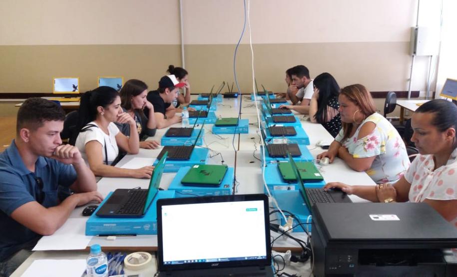 Foi realizado, no dia 28 de março, os Exames  Eja On-Line  2019