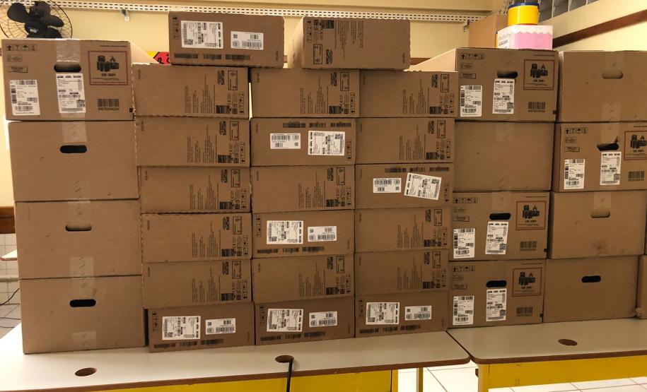 O Instituto Paranaense de Desenvolvimento Nacional- FUNDEPAR, realizou  entre os dias  29 de outubro e 03 de novembro a entrega de computadores para nove colégios Estaduais de oito municípios jurisdicionados ao NRE de Wenceslau Braz.