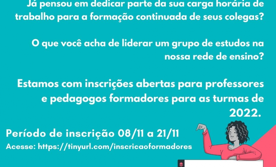 Inscrição - Credenciamento para Professores e Pedagogos Formadores - Edital 36/2021 DG/SEED