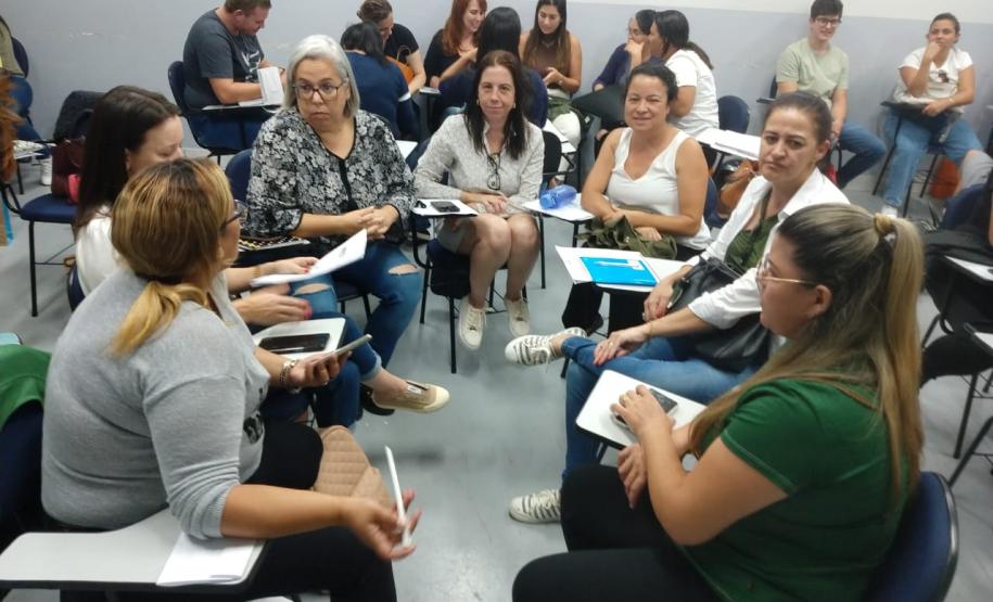 No dia 11 de abril de 2023, aconteceu na UNOPAR, em Wenceslau Braz,  a 1° FORMAÇÃO do PROGRAMA MAIS APRENDIZAGEM, com 8h de certificação para professores(as) que atuam nas turmas e para Pedagogos(as) que são responsáveis pelo o acompanhamento do Programa.
