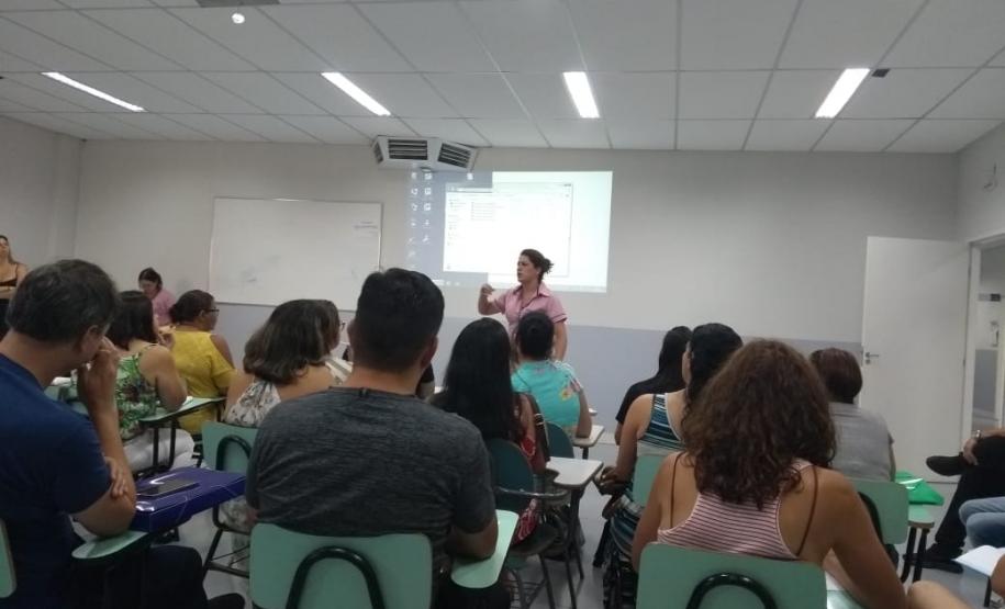 A Formação dos profissionais pedagogos foi realizada com as equipes pedagógicas de todas as 33 escolas jurisdicionadas ao núcleo de  Wenceslau Braz.
