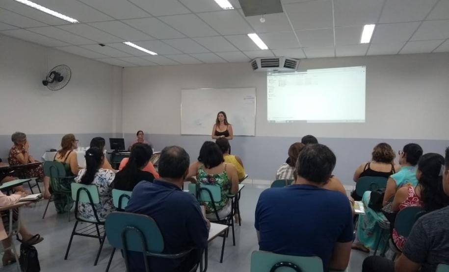 A Formação dos profissionais pedagogos foi realizada com as equipes pedagógicas de todas as 33 escolas jurisdicionadas ao núcleo de  Wenceslau Braz.
